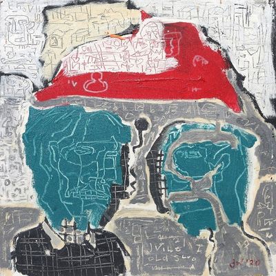 Alternate image for Modern Portrait Painting from Indonesia Strange Guys