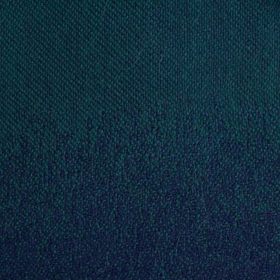 Alternate image for Reversible Alpaca Blend Ruana in Navy and Kelly Green Andean Vistas