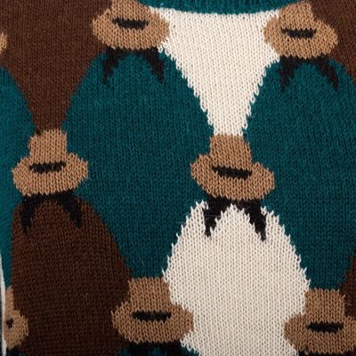 Alternate image for Hand Knit 100 Alpaca Sweater Hats of the Andes