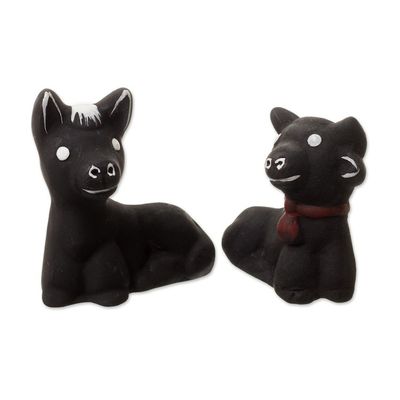 Alternate image for Christmas Ceramic Nativity Scene from Peru Born to the Amazons