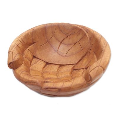 Alternate image for Hand Carved Wood Catchall Welcoming Hands