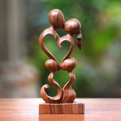 Alternate image for Hand Crafted Heart Shaped Sculpture Harmony