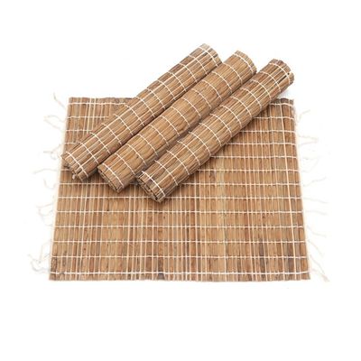 Alternate image for Set of 4 Handwoven Natural Fiber Placemats Tropical Traditions