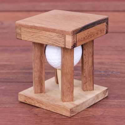 Alternate image for Raintree Wood and Golf Ball Puzzle Golfing Off the Green