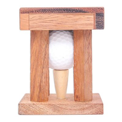 Alternate image for Raintree Wood and Golf Ball Puzzle Golfing Off the Green