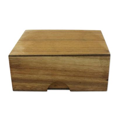 Alternate image for Handmade Set of Six Mini Wooden Puzzles from Thailand Mini Puzzles