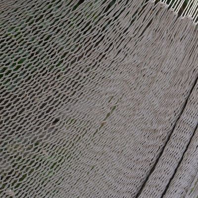 Alternate image for Mexican Hand Woven Grey Cotton Maya Hammock Double Maya Mist