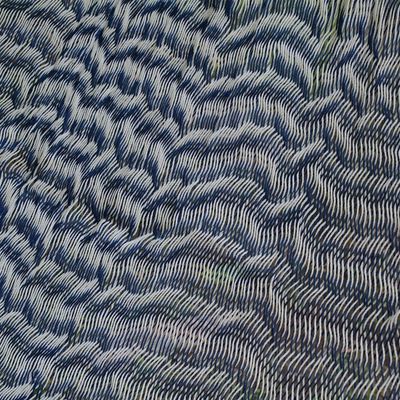 Alternate image for Mayan Rope Style Double Nylon Handmade Hammock Mexico Ocean Waves