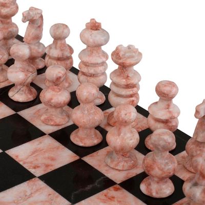 Alternate image for Handcrafted Marble Chess Set Large Glorious Battle