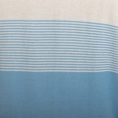 Alternate image for Mens Striped Pima Cotton Sweater Cool Horizons