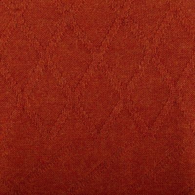 Alternate image for Mens 100 Alpaca Sweater with Rhombus Geometric Pattern Rhombus Spice