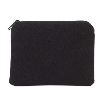 Alternate image for Applique Multicolor Coin Purse from Peru Andean Sunshine