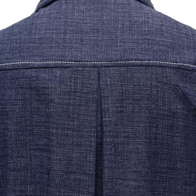 Alternate image for Mens Cotton Denim Casual Shirt Everyday Comfort