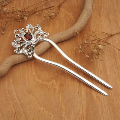 Alternate image for Garnet hairpin Tiara