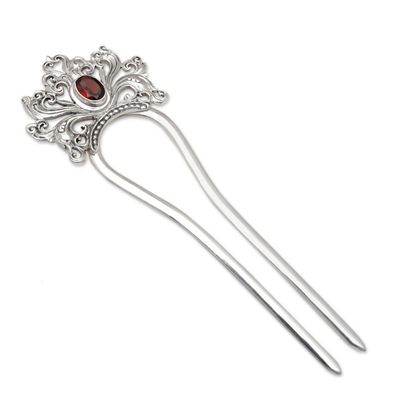 Alternate image for Garnet hairpin Tiara