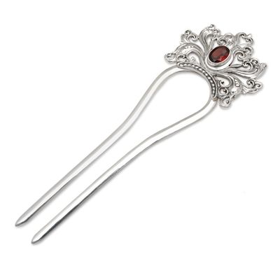 Alternate image for Garnet hairpin Tiara