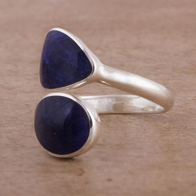 Alternate image for Sodalite and Sterling Ring Come and Go