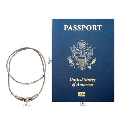 Alternate image for Sterling Silver and 18k Gold Accent Naga Necklace Celuk Celebration