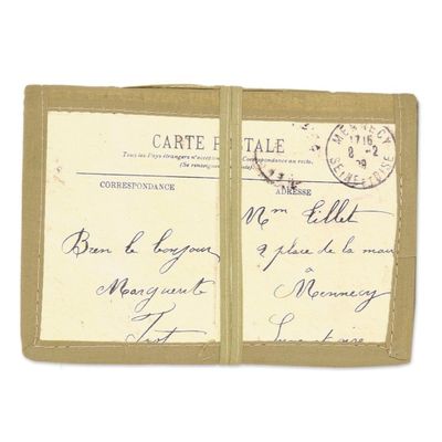 Alternate image for Handmade Paper Journal with 48 Pages Iris Voyage