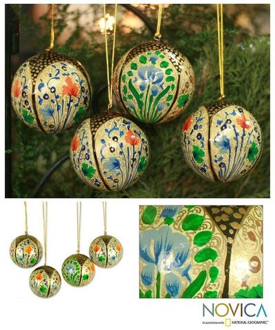 Alternate image for Ornaments Set of 4 Holiday Galaxy