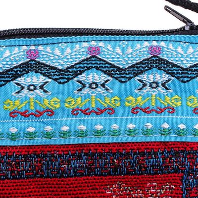 Alternate image for Small Elephant Motif Sling Mae Rim Elephant in Red