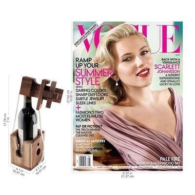 Alternate image for Handmade Rain Tree Wood Bottle Puzzle from Thailand Dont Break It