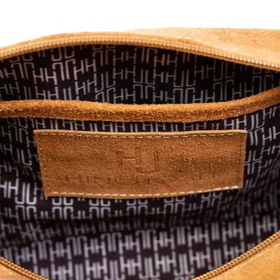 Alternate image for Spice Brown Travel or Cosmetic Bag with Zipper and Strap El Bajio