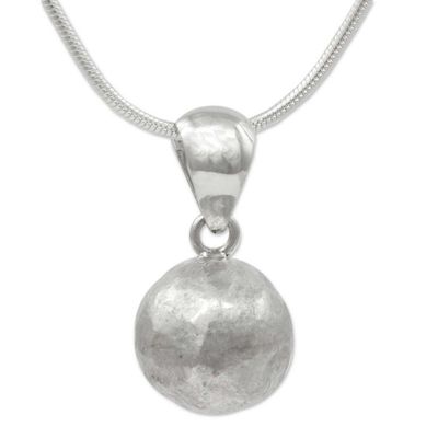 Alternate image for Hand Made Sterling Silver Pendant Necklace from Mexico Natures Treasures
