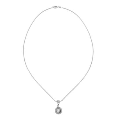 Alternate image for Hand Made Sterling Silver Pendant Necklace from Mexico Natures Treasures