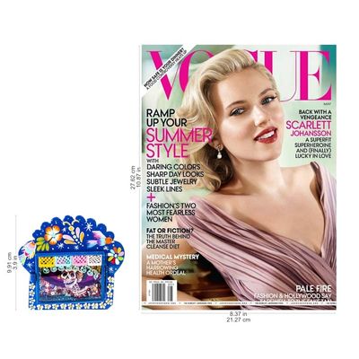 Alternate image for Hand Painted Catrina Metal Wall Art Showy Catrina