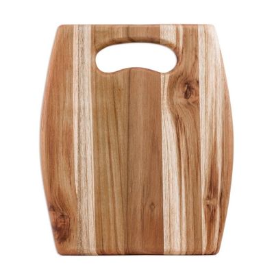 Alternate image for Wood Cutting Board Kitchen Accessory Barrel