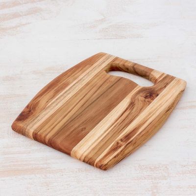 Alternate image for Wood Cutting Board Kitchen Accessory Barrel