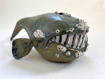 Alternate image for Kinetic Whale Sculpture