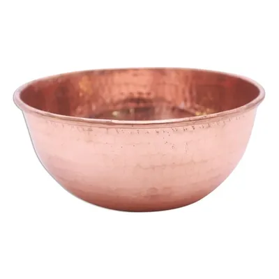 Alternate image for Hammered Copper Bowl Handcrafted in Bali Gleaming Meal