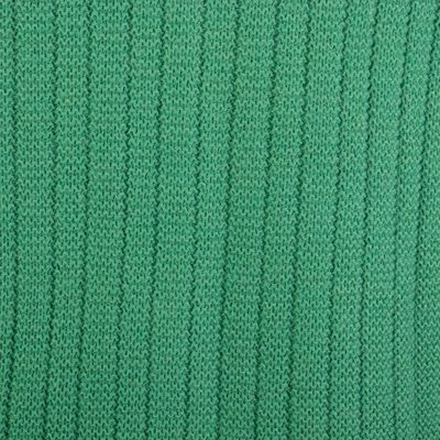 Alternate image for Cable Knit and Striped Green 100 Alpaca Button-Up Sweater Dreamy Green