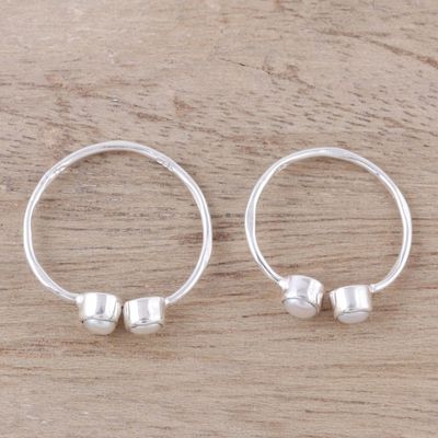 Alternate image for Cultured Pearl Toe Rings Crafted in India Twin Elegance