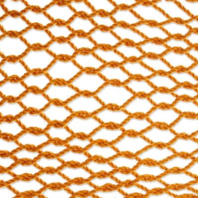 Alternate image for Amber Brown Tasseled Cotton Hammock Double from Mexico Veranda in Honey