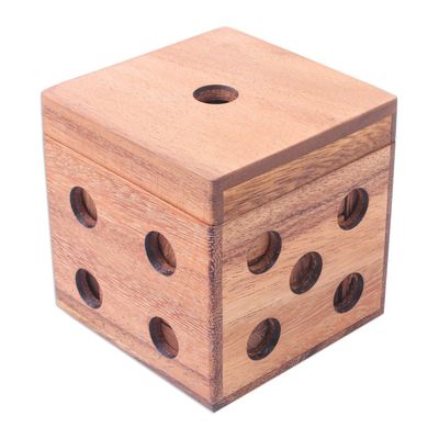 Alternate image for Raintree Wood Cube Puzzle from Thailand Cube Challenge