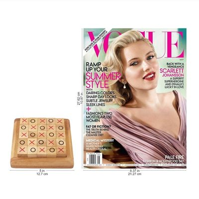 Alternate image for Handcrafted Large Wood Tic-Tac-Toe Board from Thailand Extreme Tic-Tac-Toe