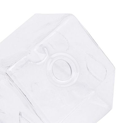 Alternate image for Handcrafted House-Shaped Glass Decorative Vase Small Crystal Home