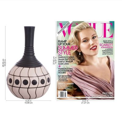 Alternate image for Wave Motif Chulucanas Ceramic Decorative Vase from Peru Chulucanas Waves