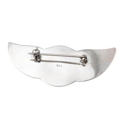 Alternate image for Hand Made Gold-Accented Brooch from Bali Balinese Myth