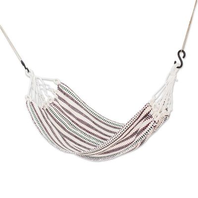 Alternate image for Handcrafted Hammock from Costa Rica Single Afternoon Break