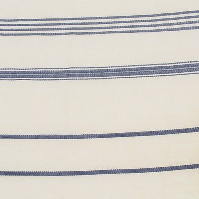 Alternate image for Cotton Beach Towel with Indigo Stripes Sweet Relaxation in Warm White