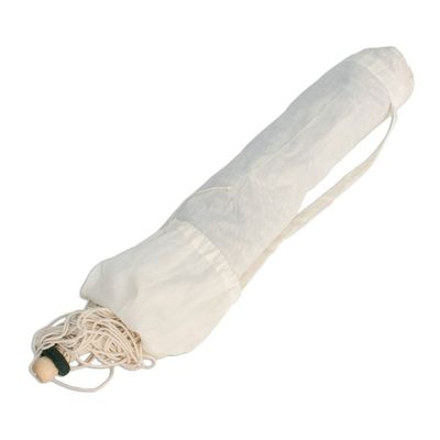 Alternate image for Forest Green and Eggshell Cotton Hammock Swing Single Forests