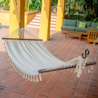 Alternate image for Fair Trade Mayan Cotton Hammock Single Take Me to the Sky