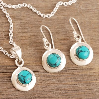 Alternate image for Sterling Silver Earrings and Pendant Necklace Set Sing-Along