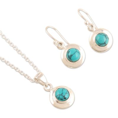 Alternate image for Sterling Silver Earrings and Pendant Necklace Set Sing-Along
