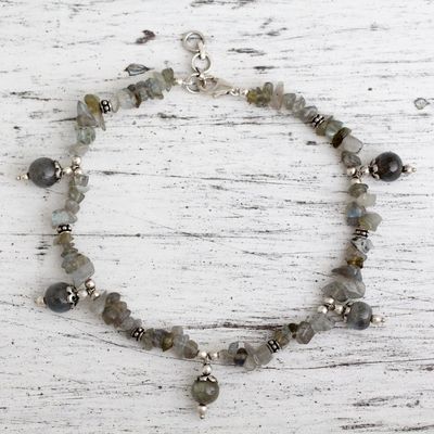 Alternate image for Labradorite anklet Mystic Stone