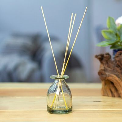 Alternate image for Eco-Friendly Handblown Recycled Glass Incense Holder Soothing Vibes